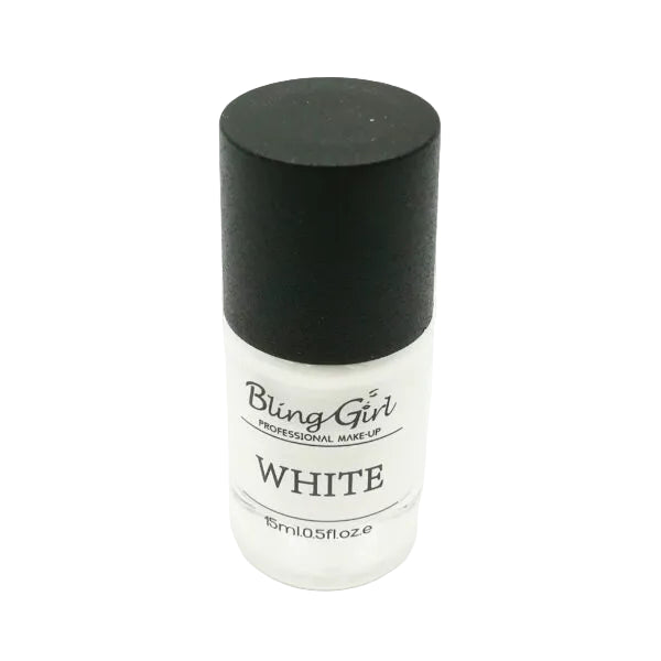 15ml Nail Polish - White - D Beauty Bar