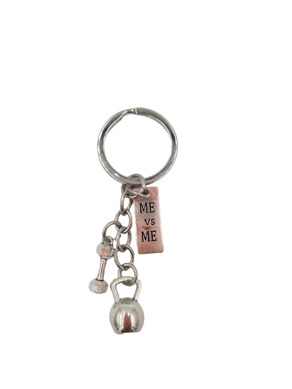 Silver Weights Keyring