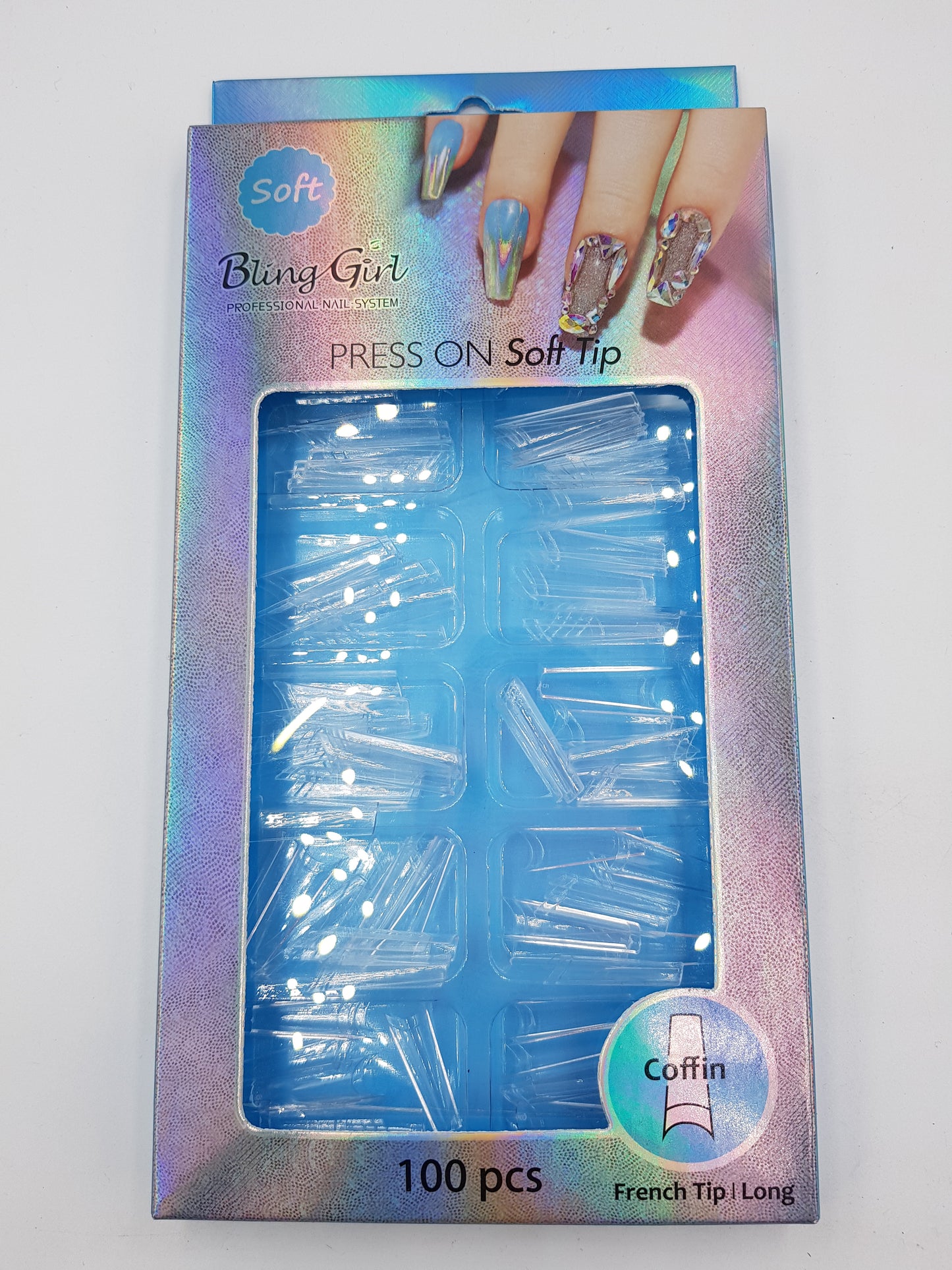 Clean Coffin Tips Long