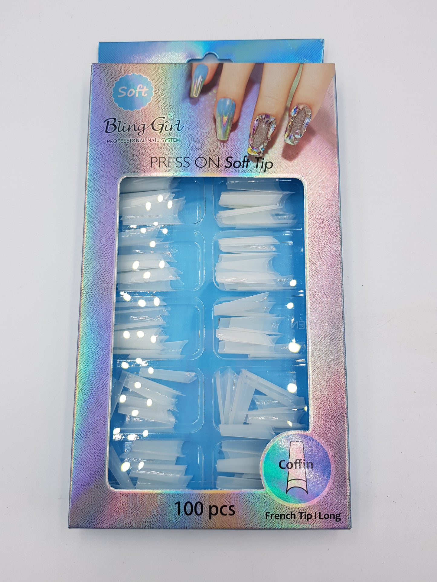 Coffin Natural French Tip