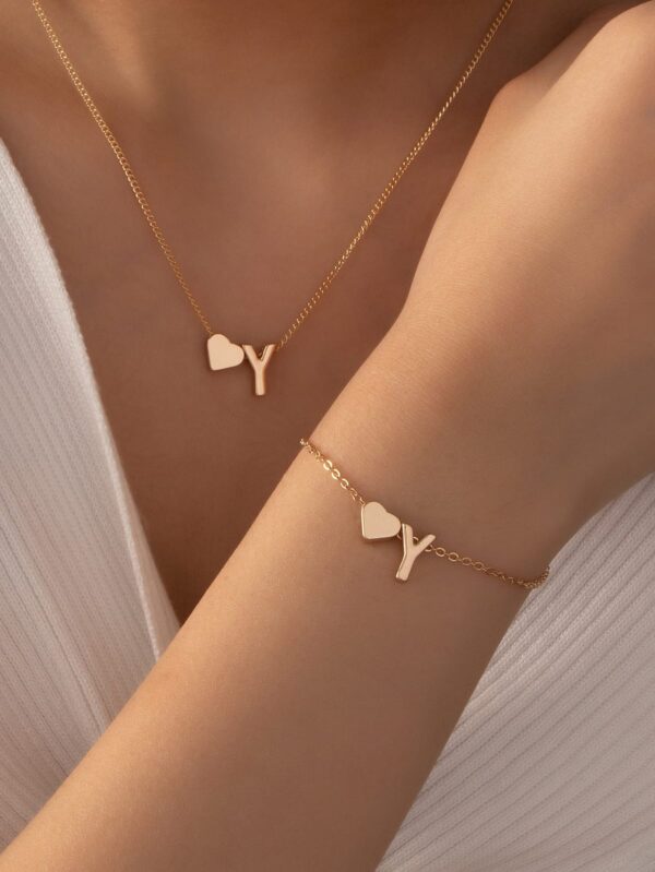 Alphabet Neck & Handchain - Y - D Beauty Bar