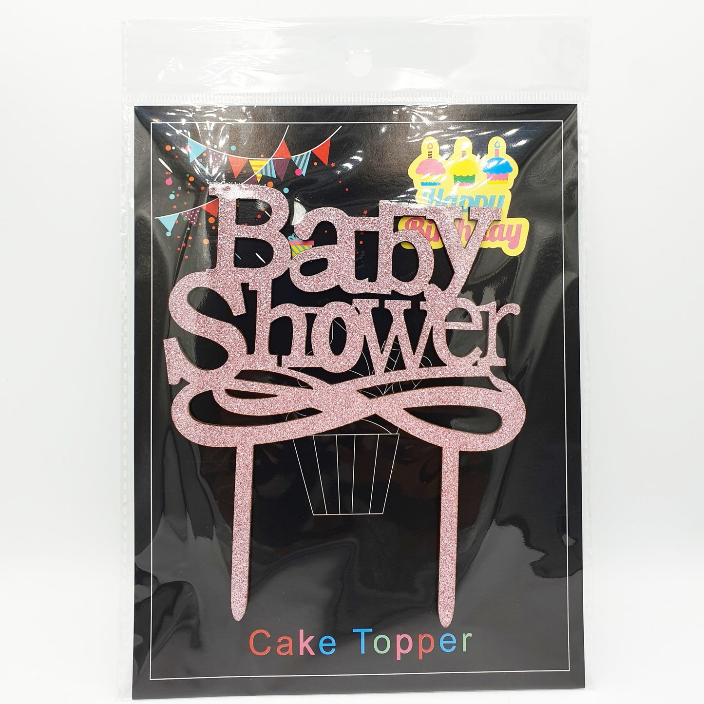 Baby Shower Cake Topper- Blue and Pink