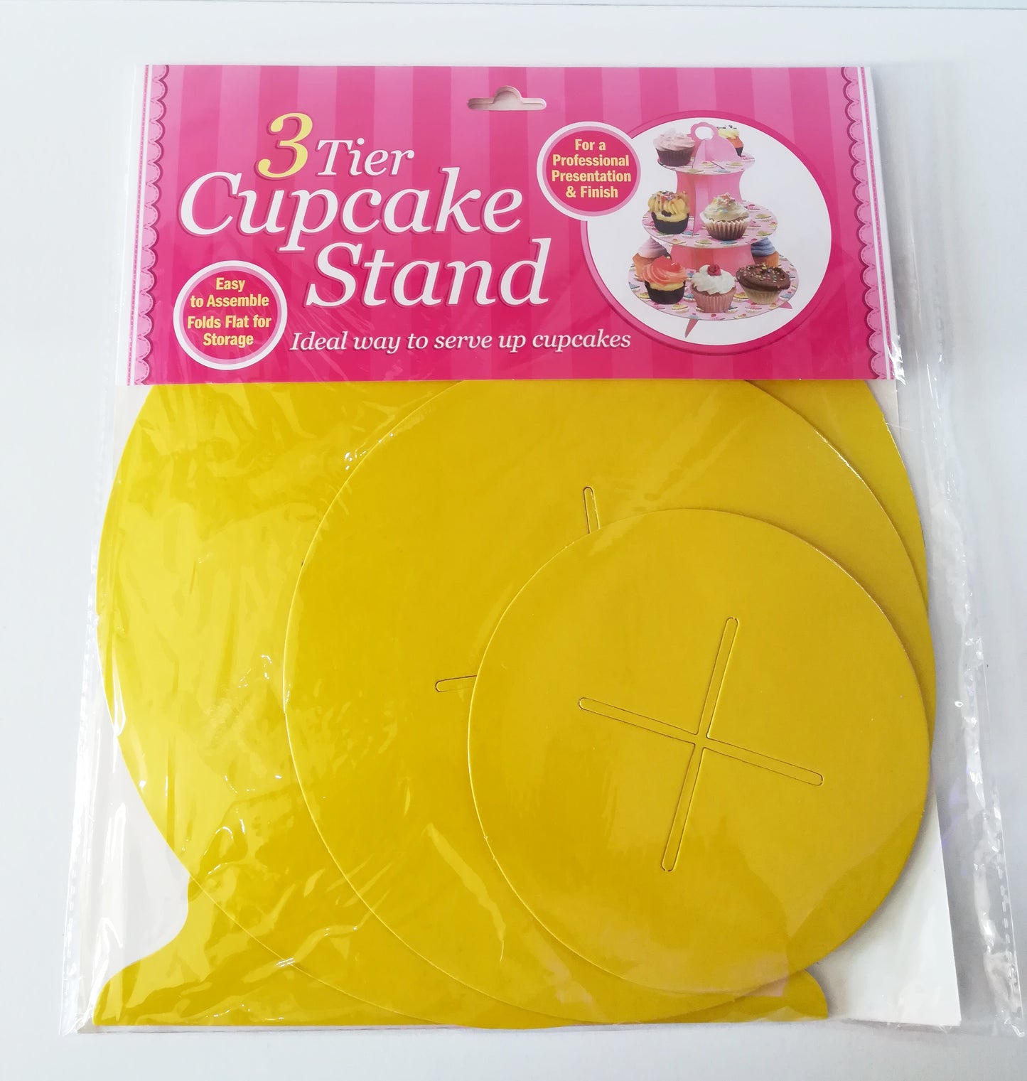 Cupcake Stand – Yellow