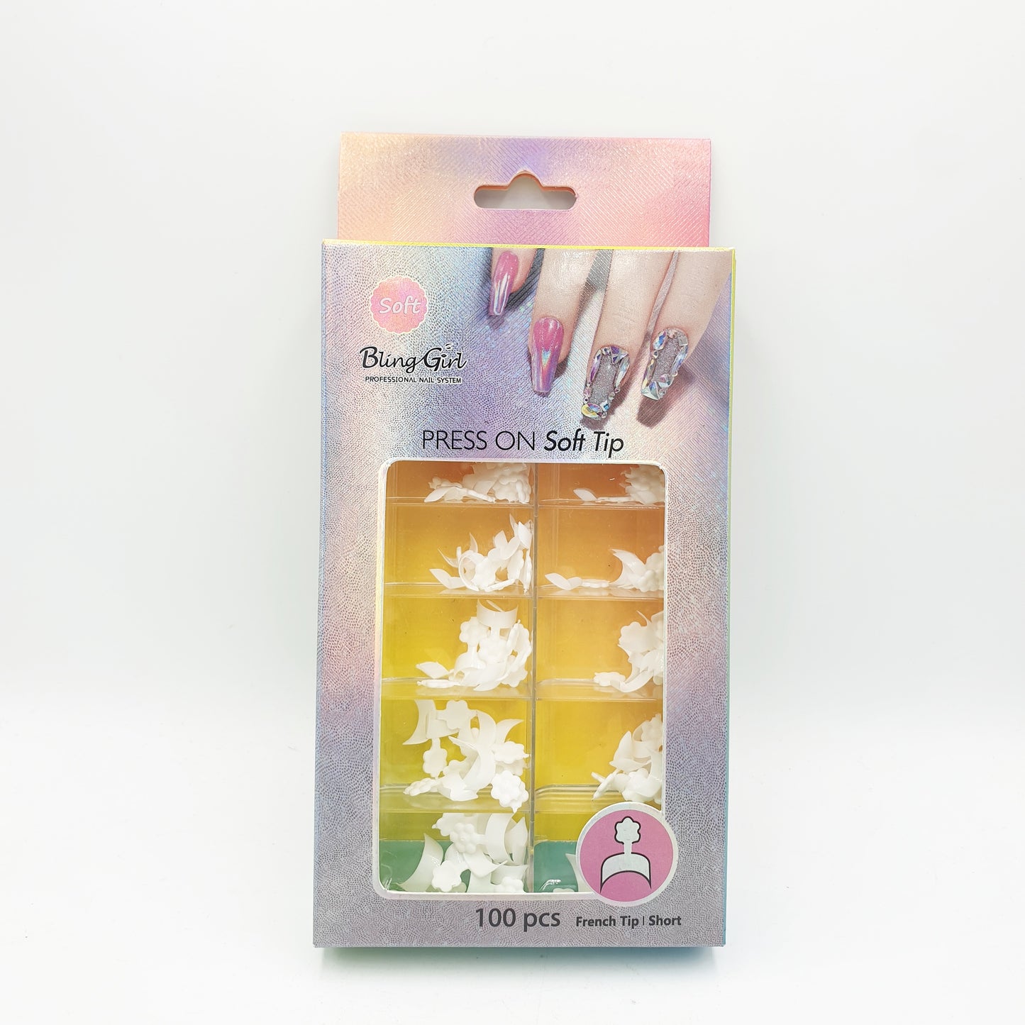 French Cut Tips - 100pc - D Beauty Bar