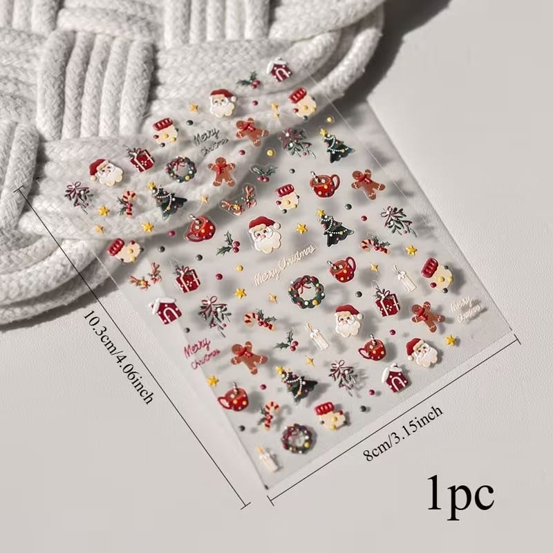 Christmas Nail Art Stickers