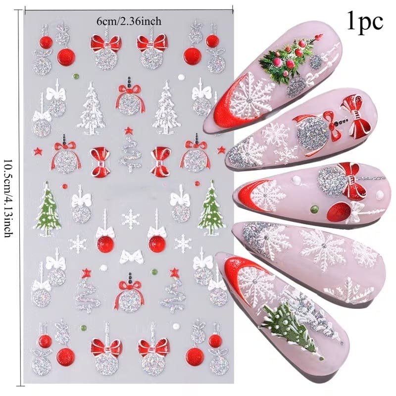 Christmas Nail Art Stickers