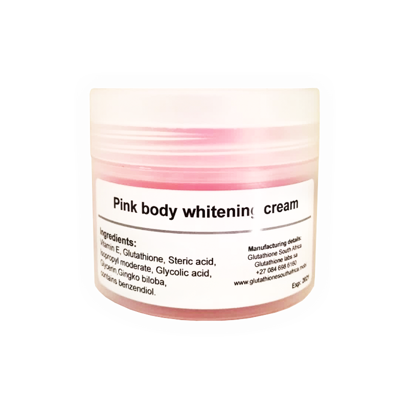 Glutathione Pink Body Cream-250ml - D Beauty Bar