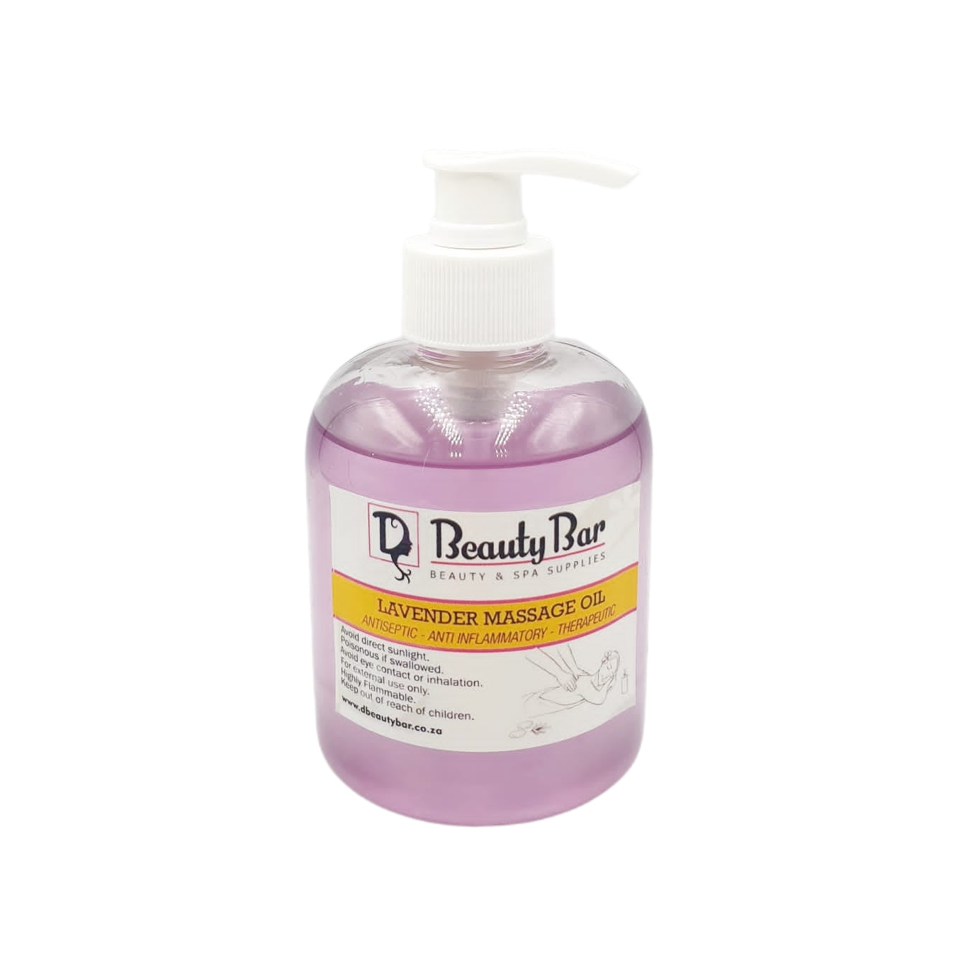 300ml Massage Oil - Lavender - D Beauty Bar