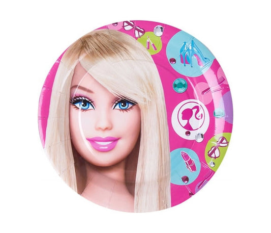 Barbie Plates- Pack of 10