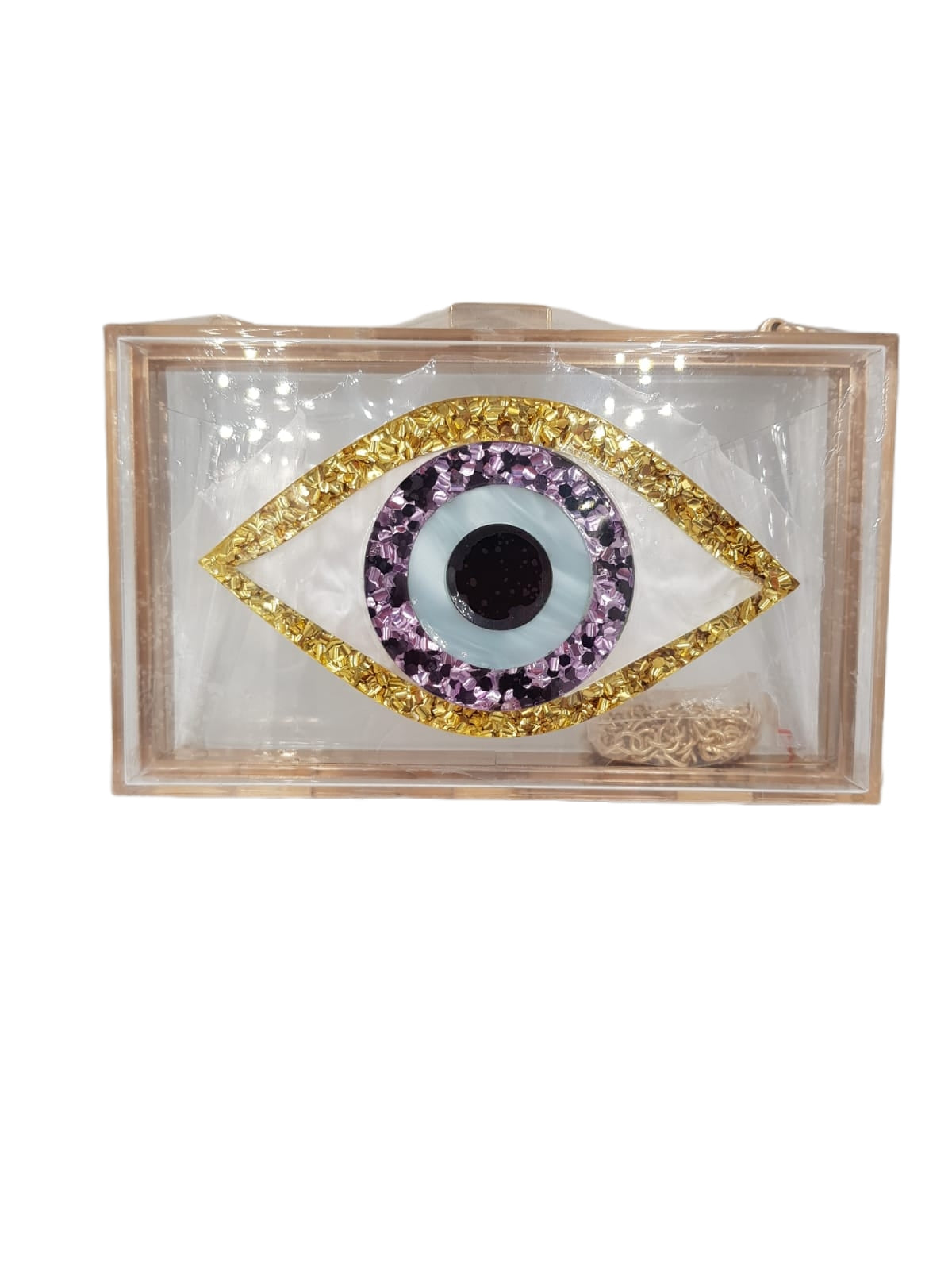 Evil Eye clutch bag - D Beauty Bar