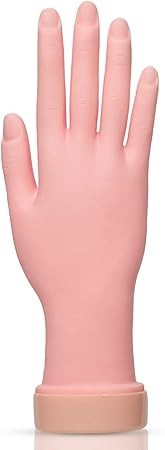 Nail Art Training Hand Flexible Movable Manicure Practice Tool - D Beauty Bar