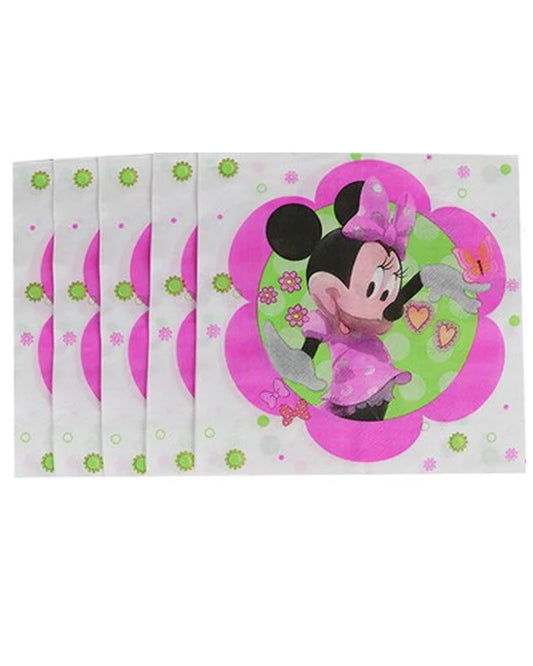 Minnie Mouse Serviettes -Pack of 10