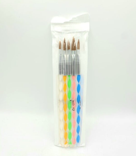 5 Piece Acrylic Brush - D Beauty Bar