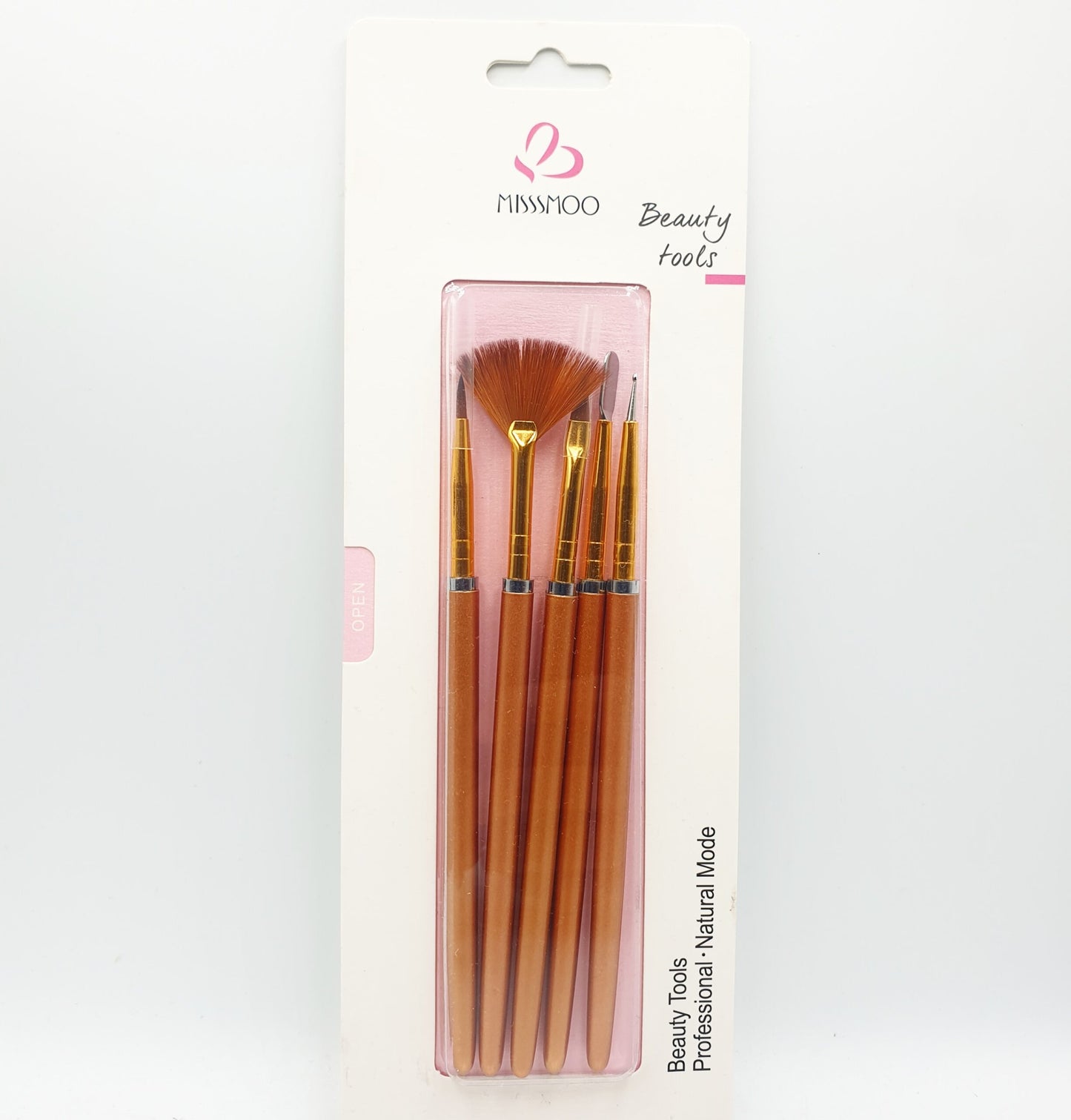 5 Piece Nail Art Brushes - D Beauty Bar