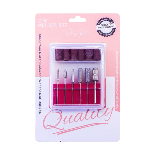 6PCS Nail Drill Bits - D Beauty Bar