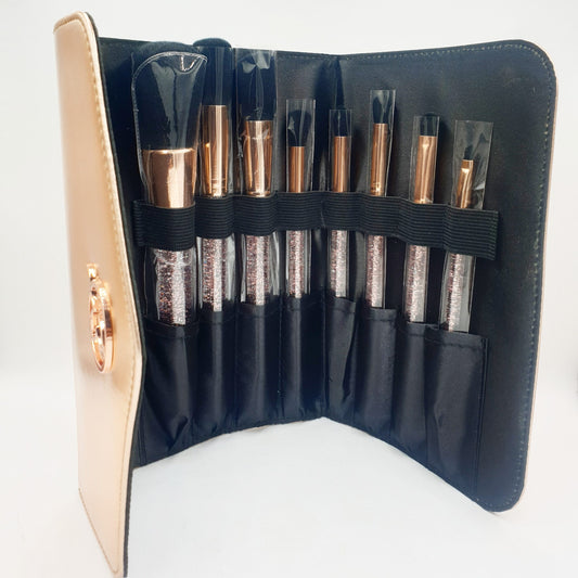 8 Piece Make Up Brush Set - D Beauty Bar