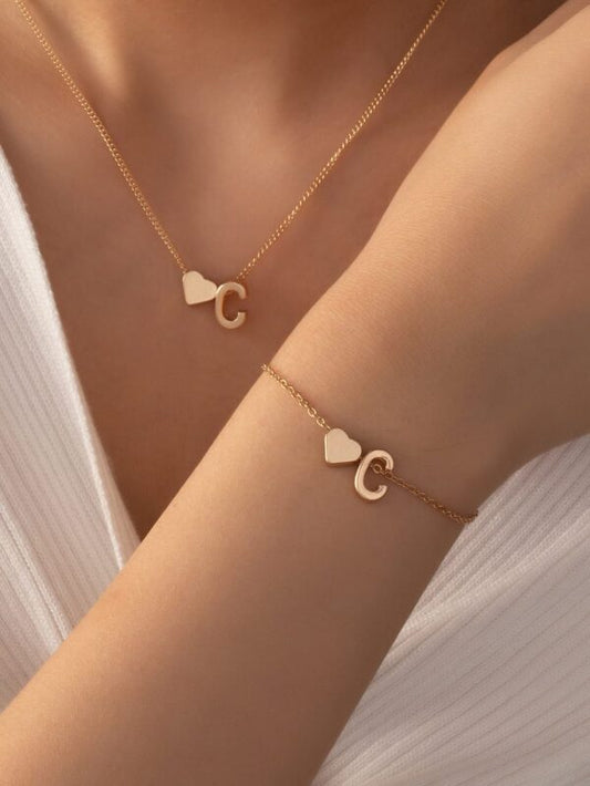 Alphabet Neck & Handchain - C - D Beauty Bar