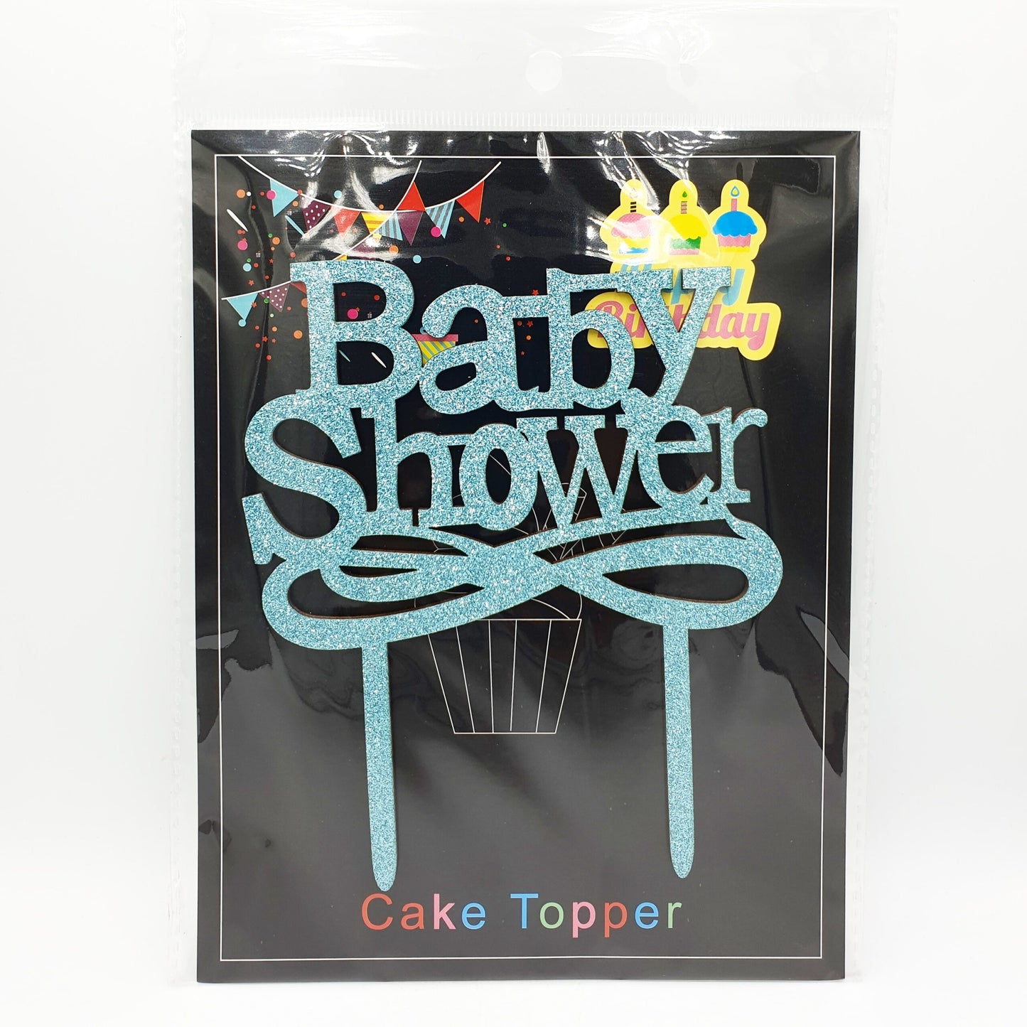 Baby Shower Cake Topper- Blue and Pink