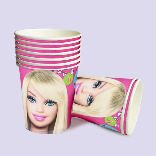 Barbie Cups- Pack of 10