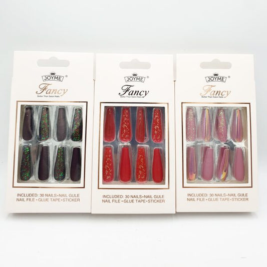 Coffin Stick On Nails - 30s - 1 - D Beauty Bar