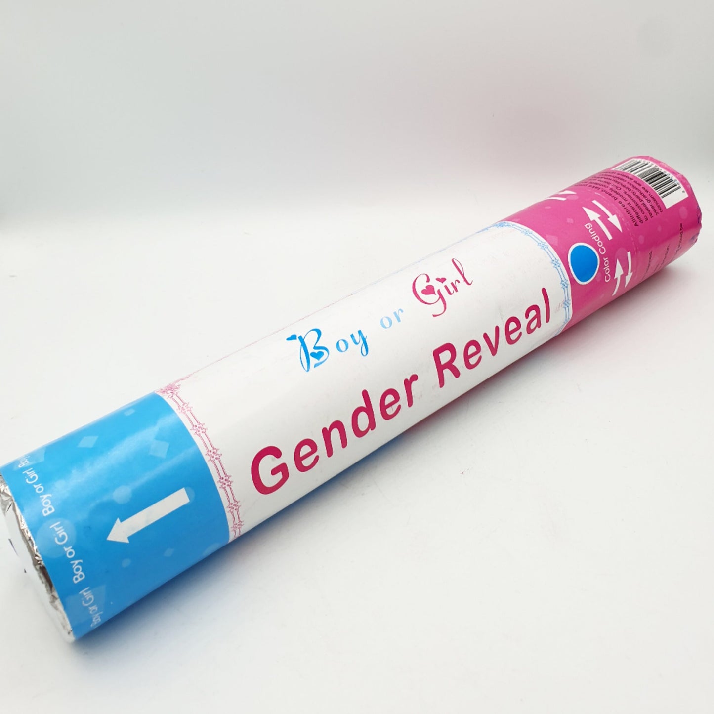 Gender Reveal popper – Blue