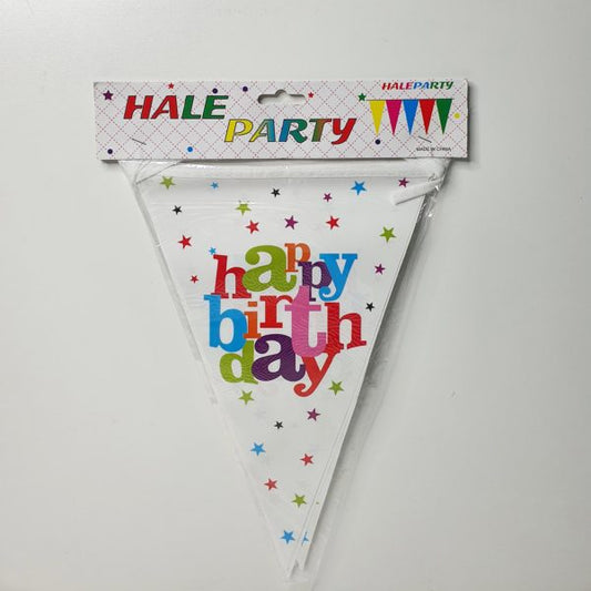 Party Bunting Flags – Happy Birthday