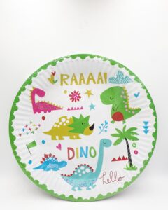Dino party plates - Pack of 10