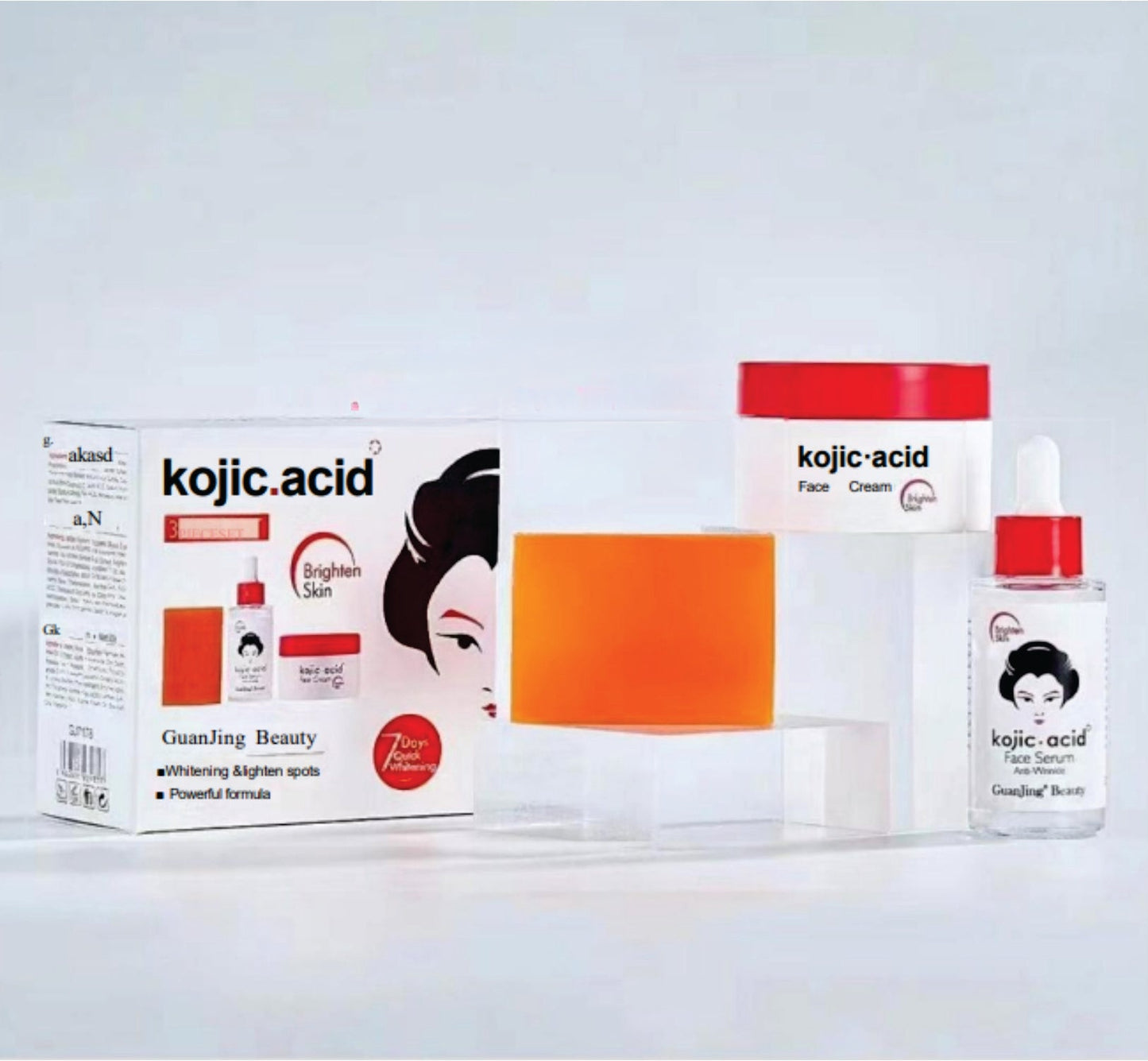 Kojic acid 3 piece set