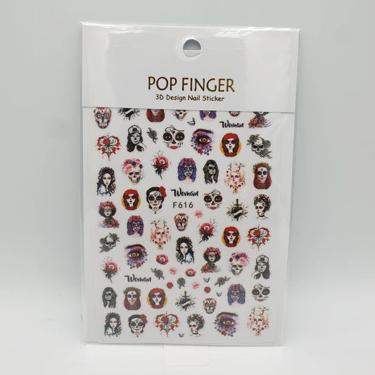 Nail Art Sticker - Halloween - D Beauty Bar