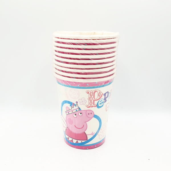 Pepper Pig paper cups – pack of 10 – D Beauty Bar