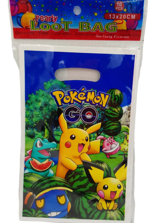 Pokemon Loot bags Mini- Pack of 10