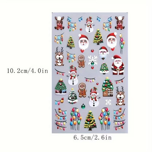 Christmas Nail Art Stickers