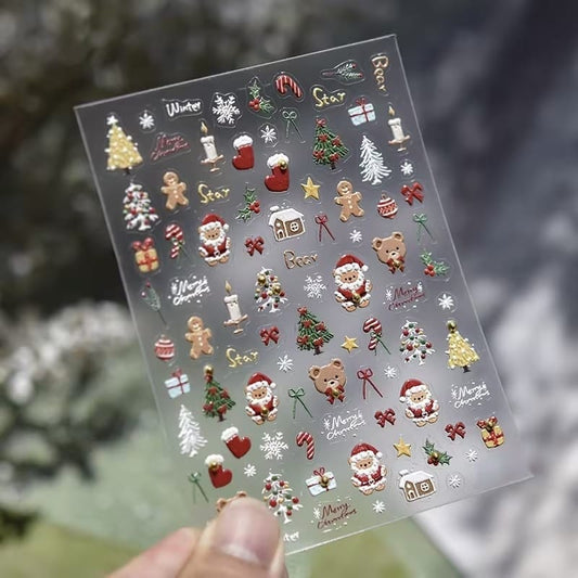 Christmas Nail Art Stickers
