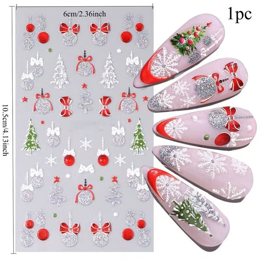 Christmas Nail Art Stickers
