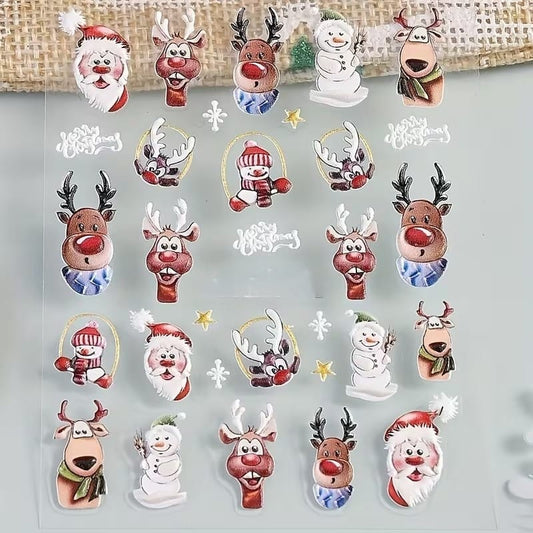 Christmas Nail Art Stickers