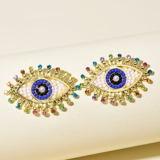 Evil Eye earrings