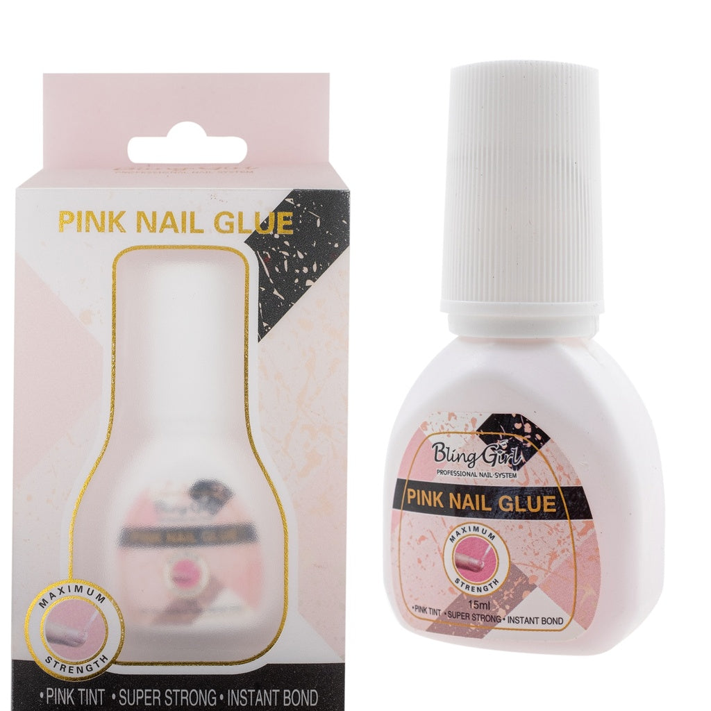 Bling Girl Pink nail Glue - D Beauty Bar