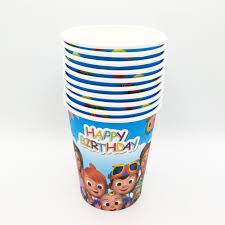 Cocomelon Cups- Pack of 10