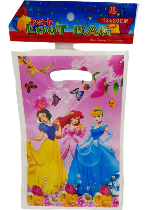 Mini Princess Loot bags- Pack of 10