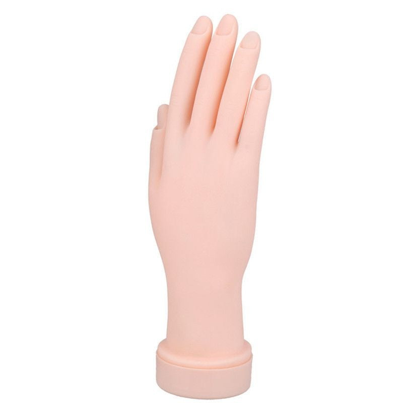 Nail Art Training Hand Flexible Movable Manicure Practice Tool - D Beauty Bar