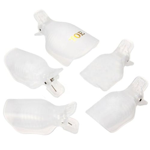 Toe Soak Off Clips - 5 Piece - D Beauty Bar