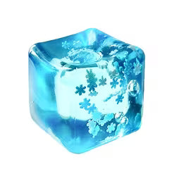Ice Cube Liquid Fidget Squeeze Toy