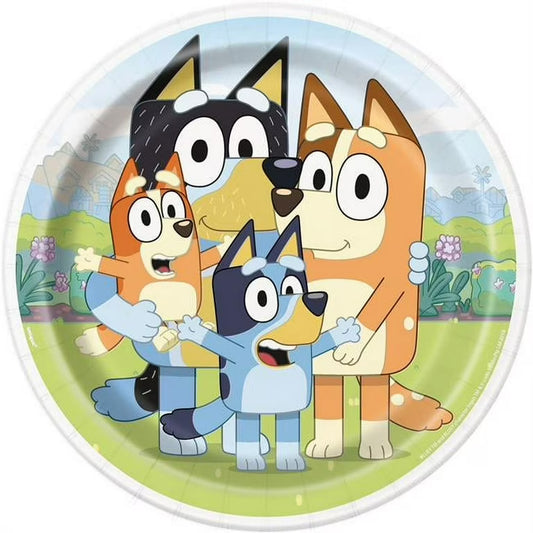 Bluey Paper Plates- pack of 10